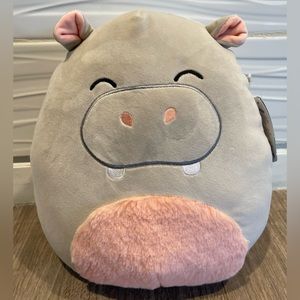 NWT 12” Harrison The Gray Hippo 🦛